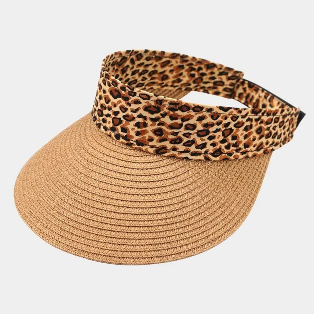 Tan Wide Brim Sun and Shade Blocker